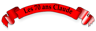 Les 70 ans Claude