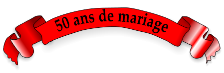 50 ans de mariage